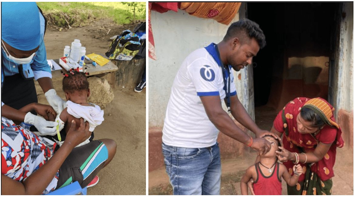 Frontline Workers delivering Child Health Campaign services across multiple countries